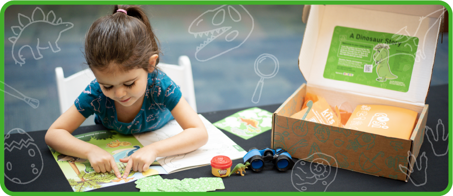 little kid Kit: A Dinosaur Story