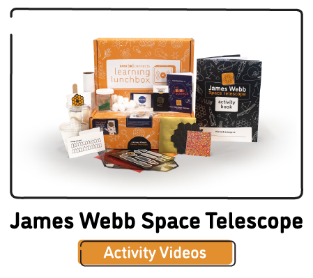 Click here to view the activity videos for the James Webb Space Telescope Kit